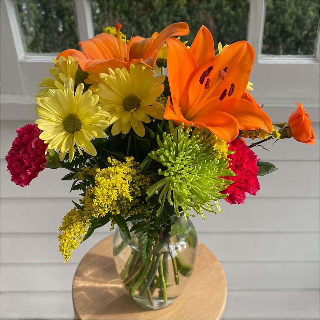 Bold & Bright – A Florist Original – The Eclectic Florist, Northwood NH