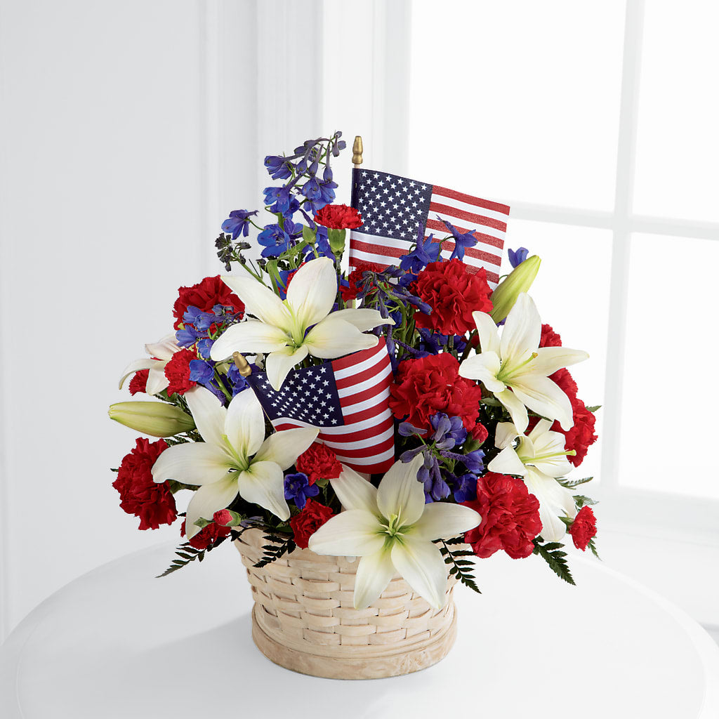 American Glory Bouquet – The Eclectic Florist, Northwood NH
