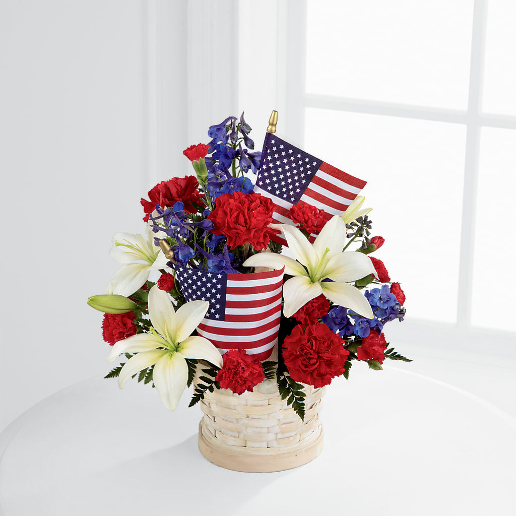 American Glory Bouquet – The Eclectic Florist, Northwood NH