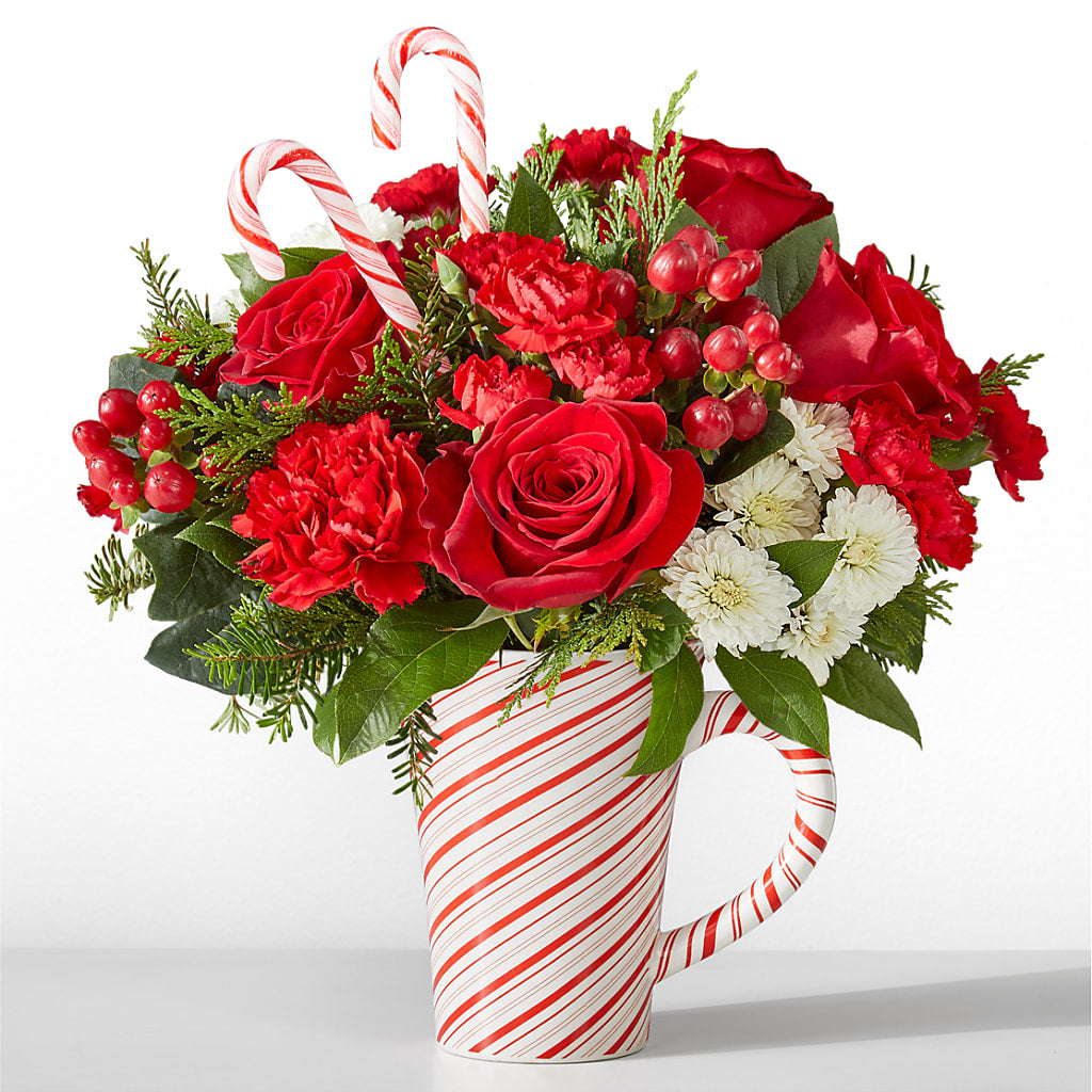 Peppermint Swirl Mug – The Eclectic Florist, Northwood NH