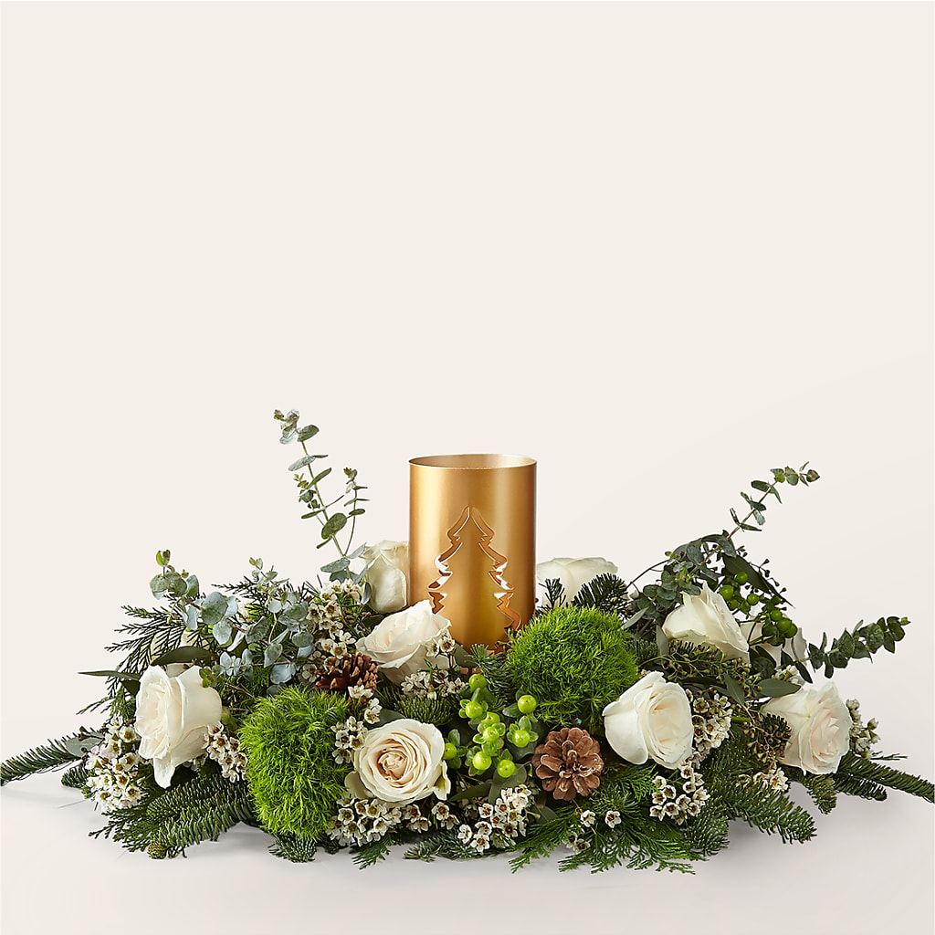 Chestnuts Roasting Centerpiece – The Eclectic Florist, Northwood NH