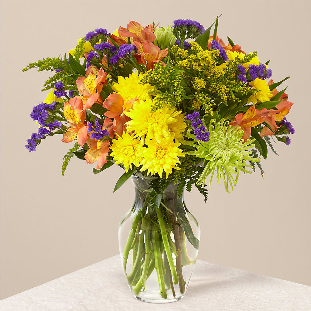 Marmalade Skies Bouquet – The Eclectic Florist, Northwood NH