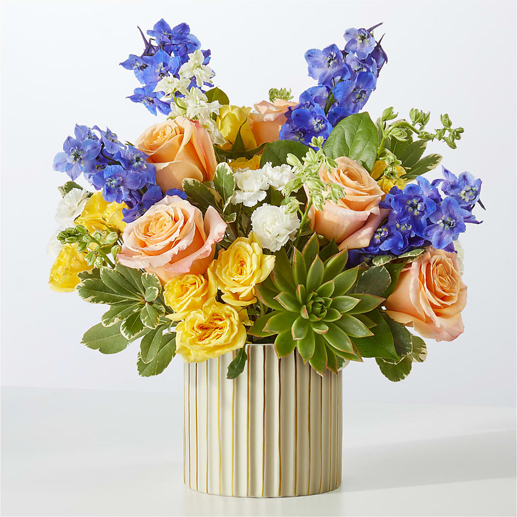 Cobalt Reverie Bouquet – The Eclectic Florist, Northwood NH
