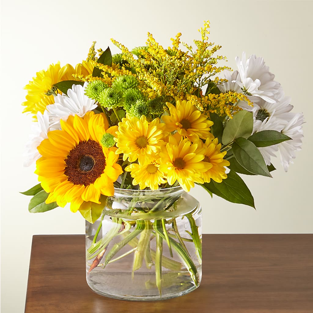 Hello Sunshine Bouquet – The Eclectic Florist, Northwood NH