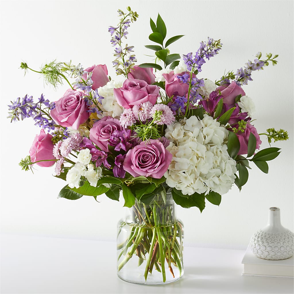 Violet Caress Bouquet – The Eclectic Florist, Northwood NH