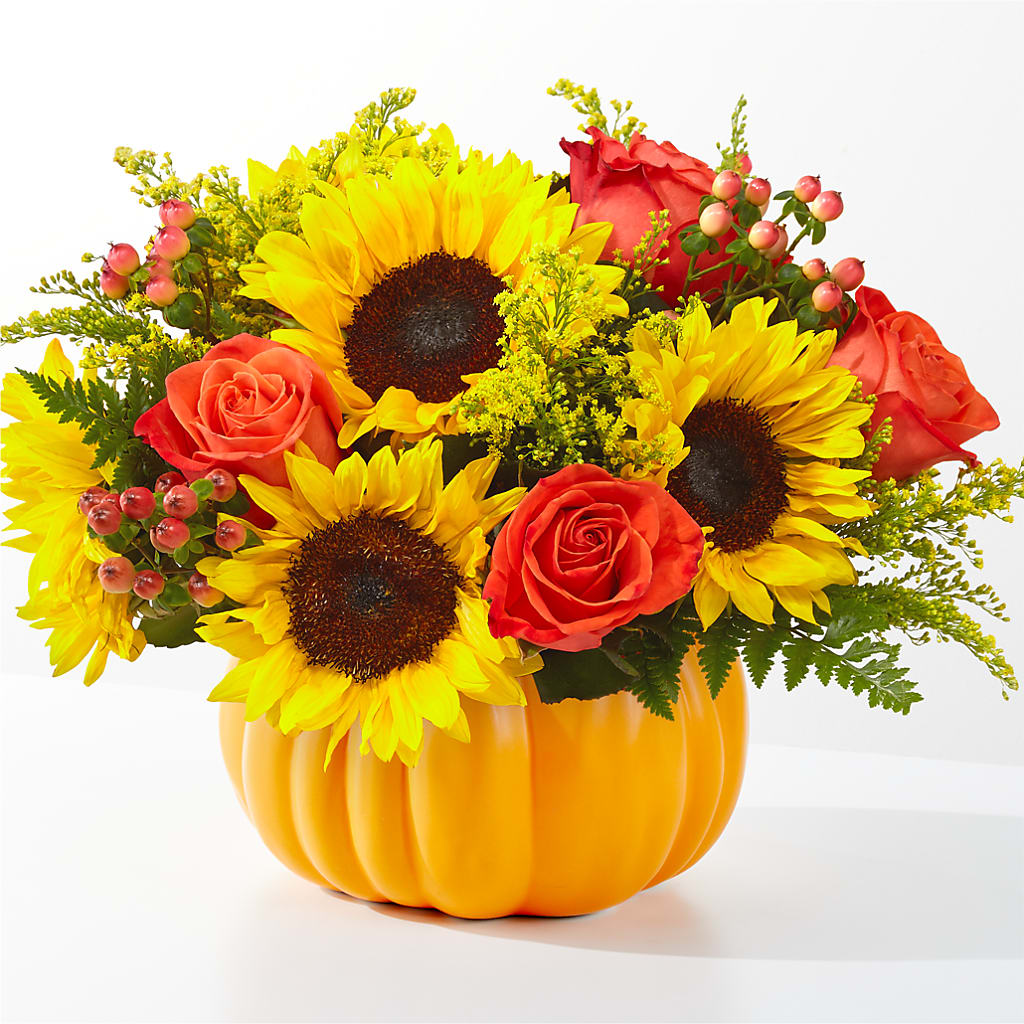 Pick of the Patch Pumpkin Bouquet – The Eclectic Florist, Northwood NH