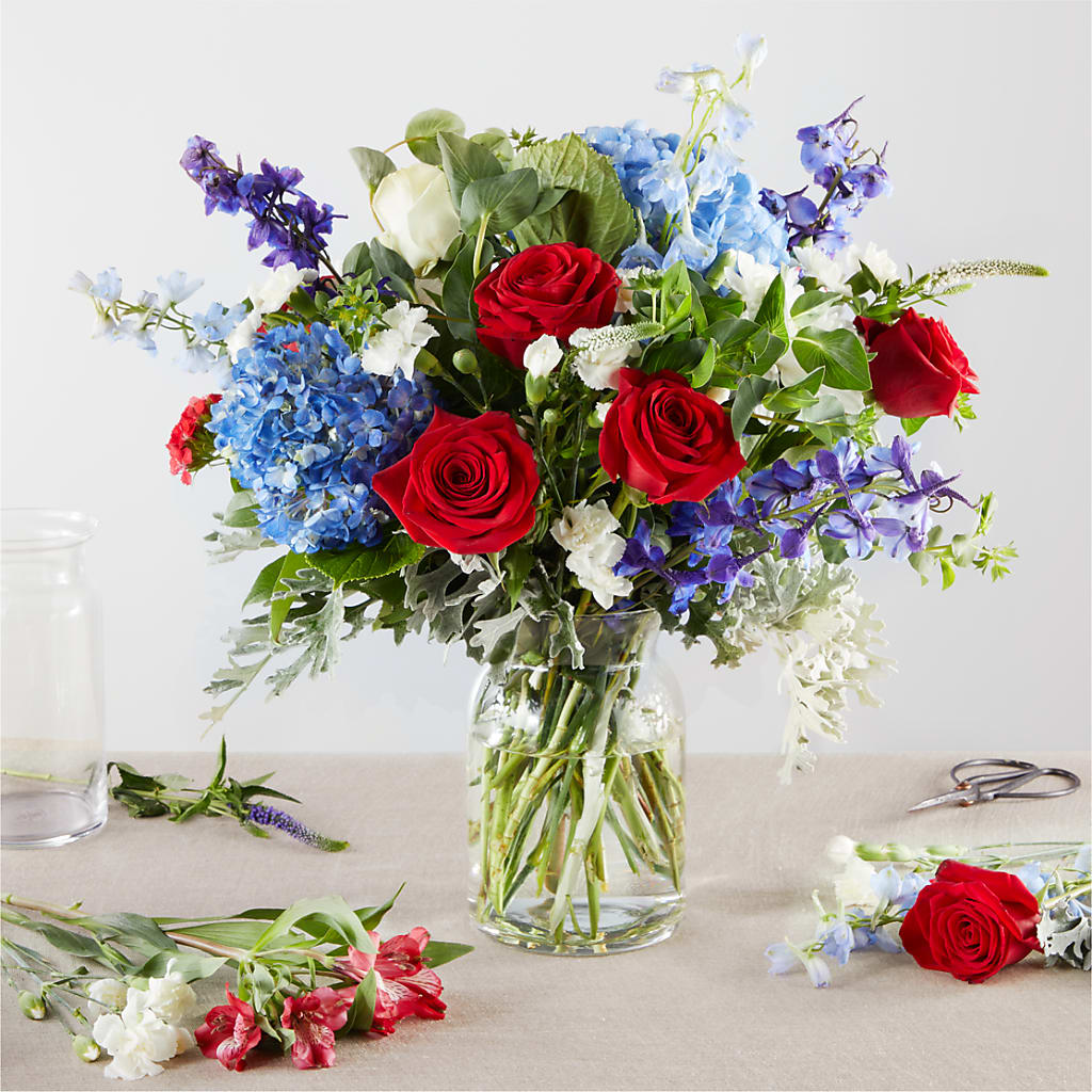 Star Spangled - A Florist Original – The Eclectic Florist, Northwood NH