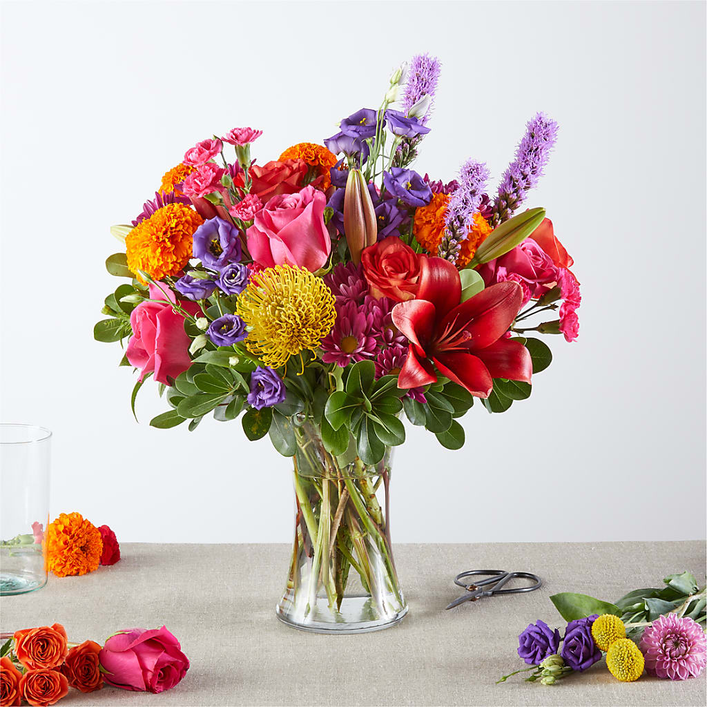 Feast of Color – A Florist Original – The Eclectic Florist, Northwood NH