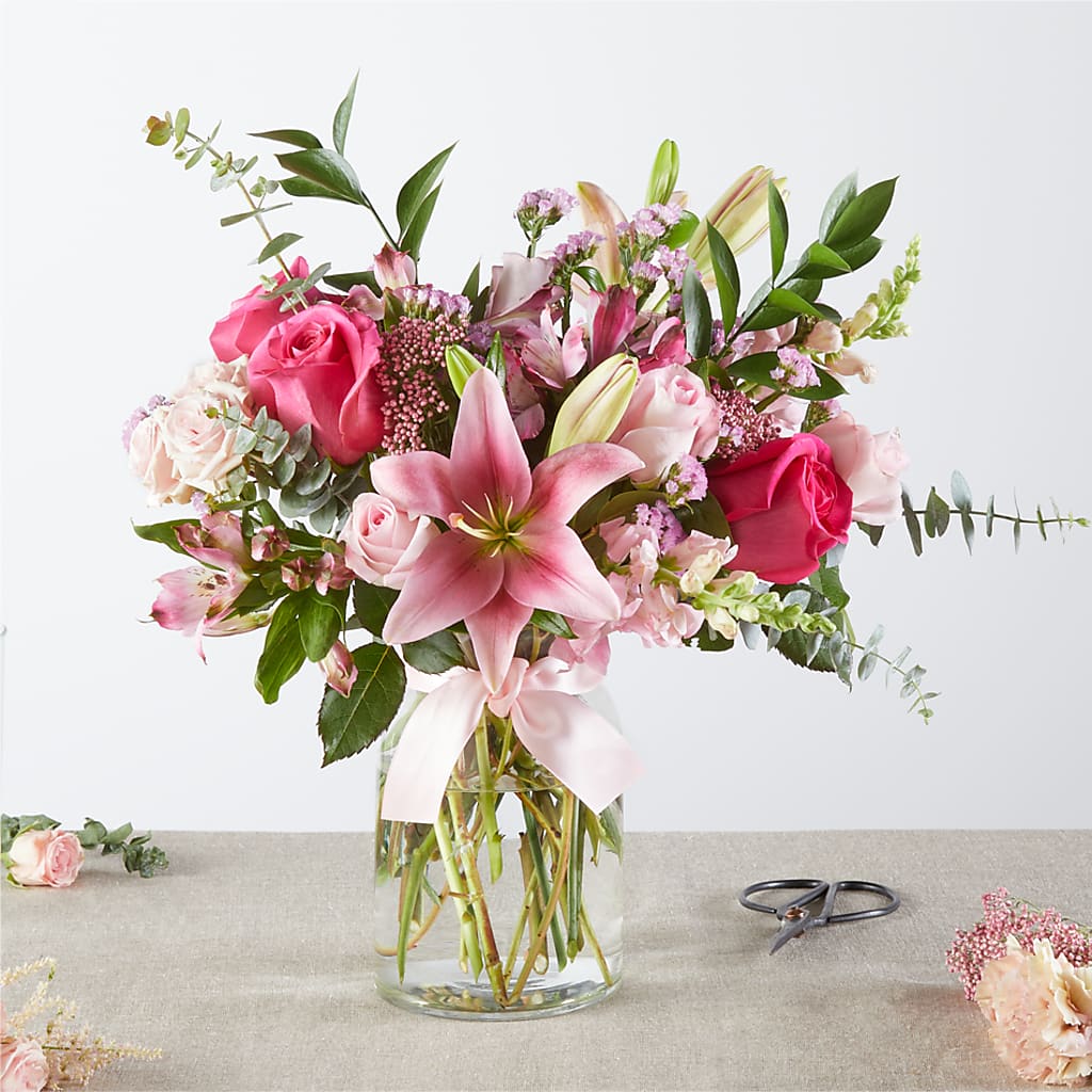 Pink Ribbon - A Florist Original – The Eclectic Florist, Northwood NH
