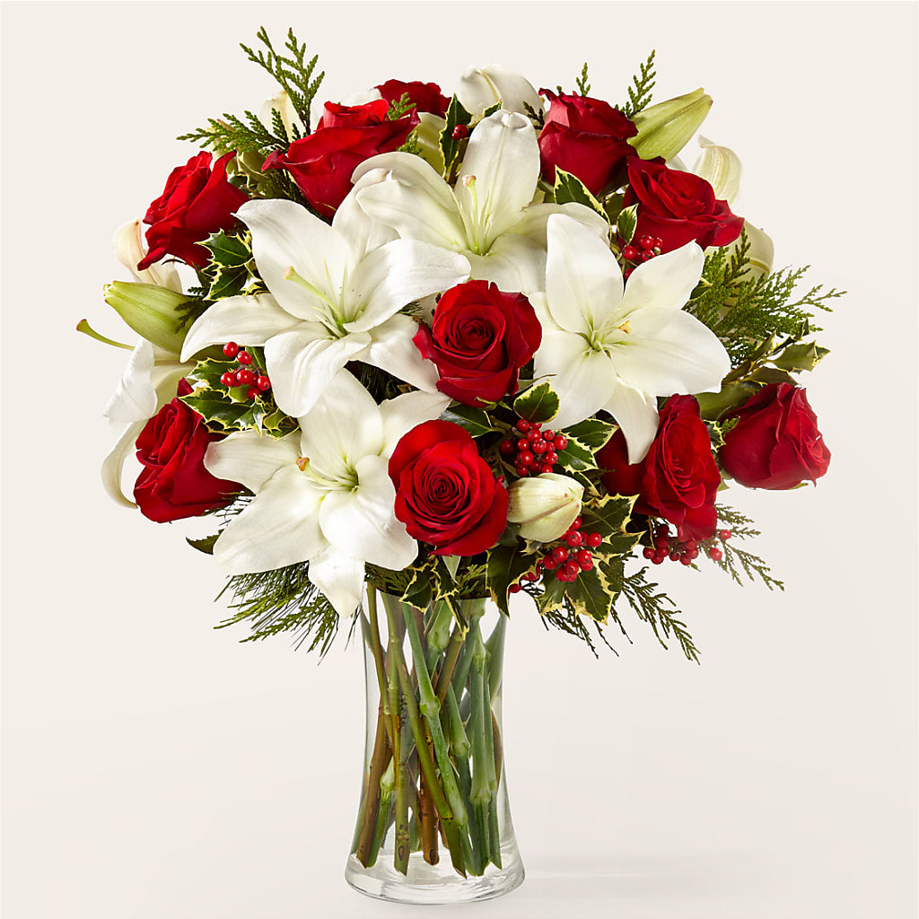 Sparkling Snowflakes Bouquet – The Eclectic Florist, Northwood NH