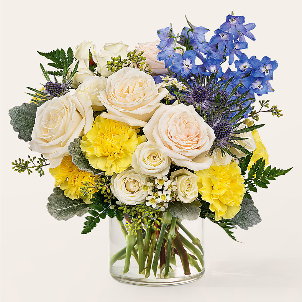 Lemon Sorbet Bouquet – The Eclectic Florist, Northwood NH