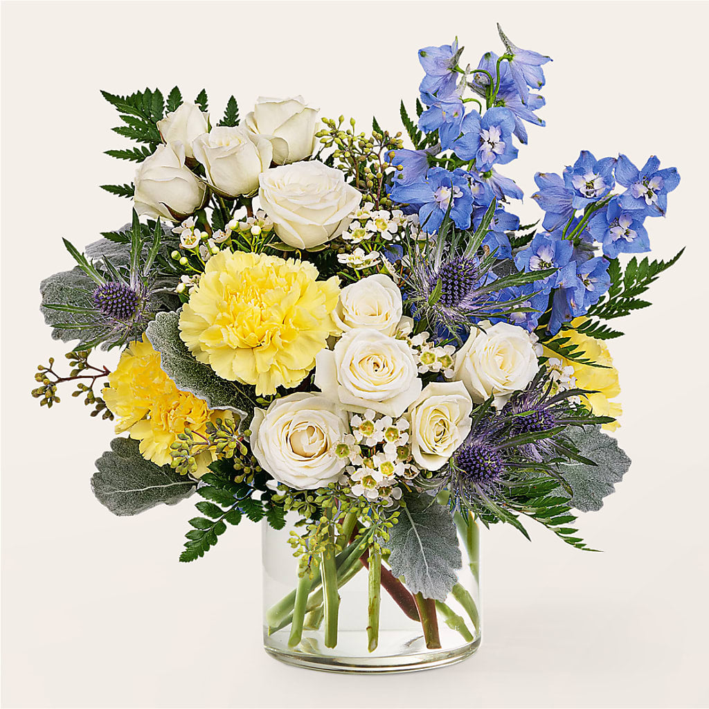 Lemon Sorbet Bouquet – The Eclectic Florist, Northwood NH