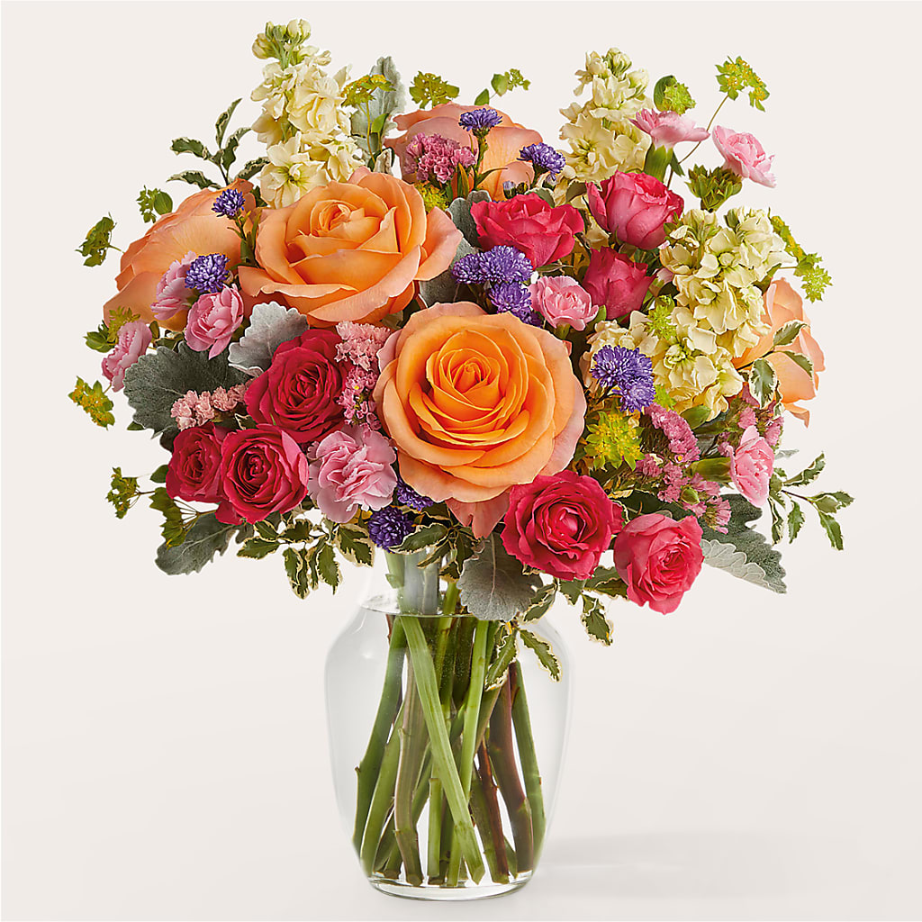 Tangerine Tango Bouquet – The Eclectic Florist, Northwood NH