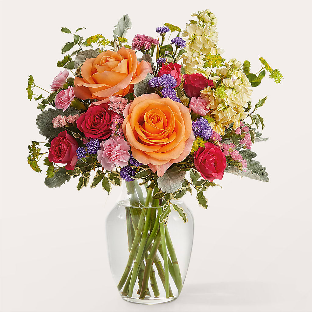 Tangerine Tango Bouquet – The Eclectic Florist, Northwood NH