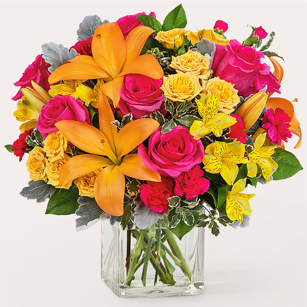 To the Tropics Bouquet – The Eclectic Florist, Northwood NH