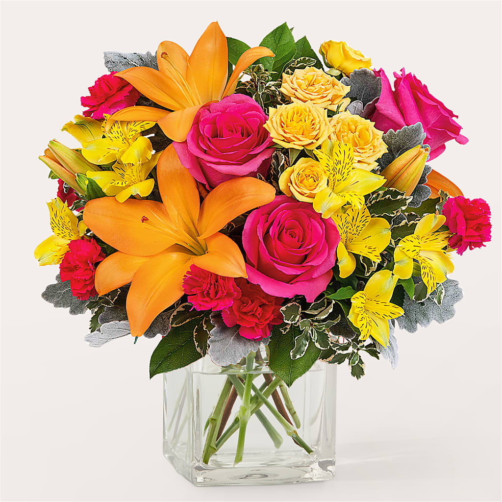 To the Tropics Bouquet – The Eclectic Florist, Northwood NH