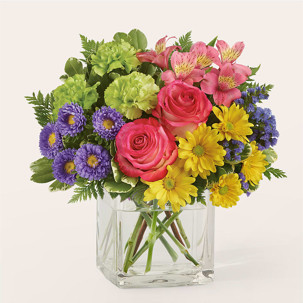 Candy Jar Bouquet – The Eclectic Florist, Northwood NH