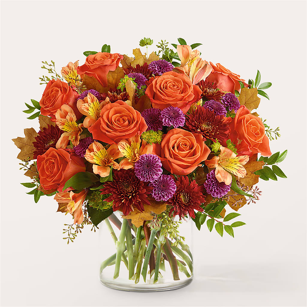 Orange You Glad Bouquet – The Eclectic Florist, Northwood NH