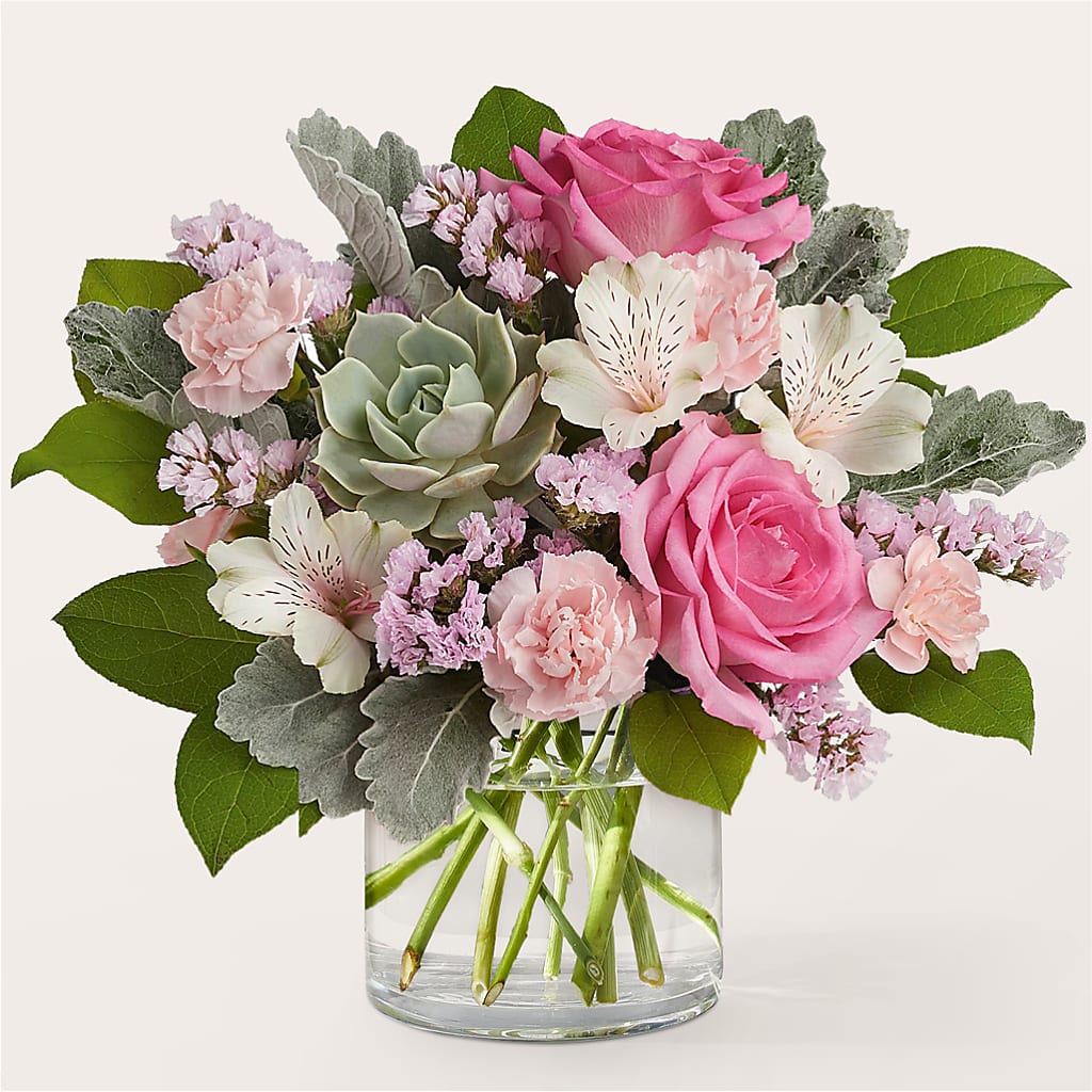 Dusty Rose Bouquet – The Eclectic Florist, Northwood NH