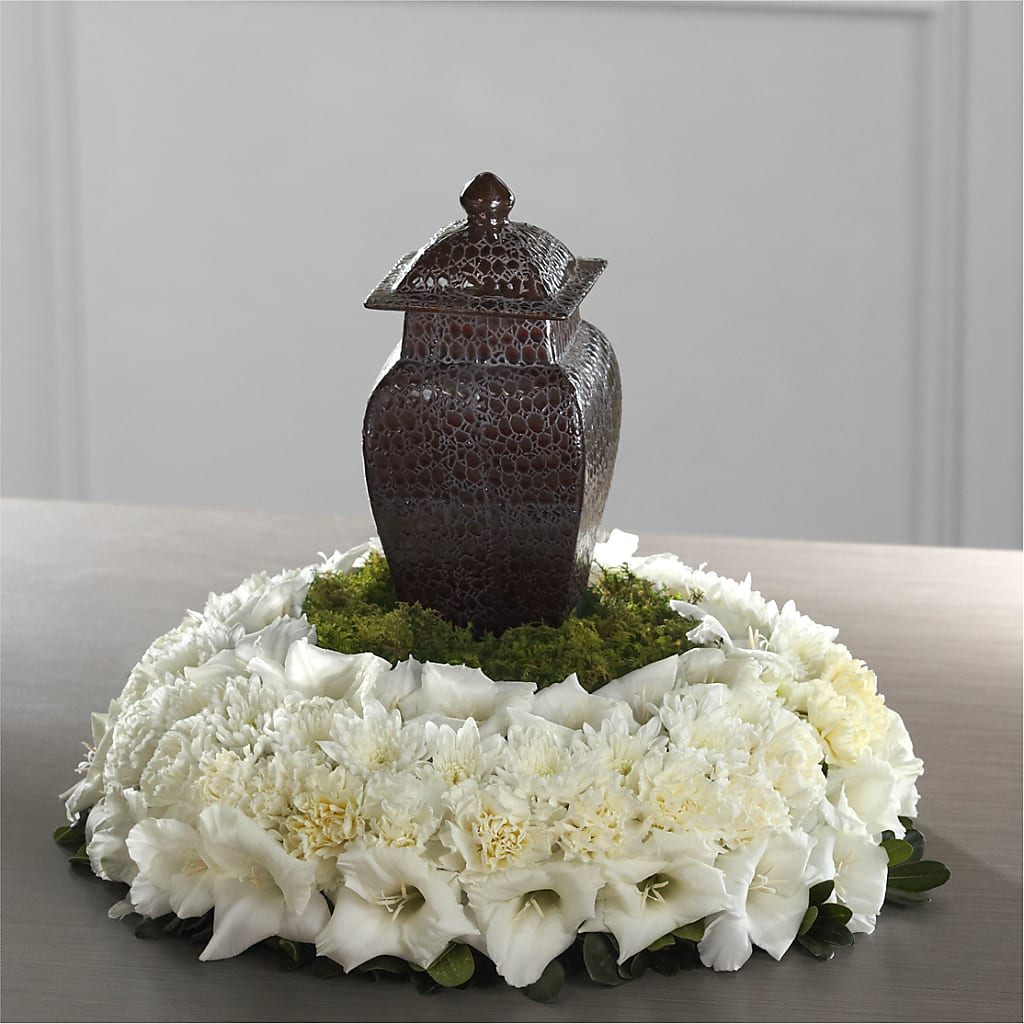 Encircling Grace Arrangement – The Eclectic Florist, Northwood NH