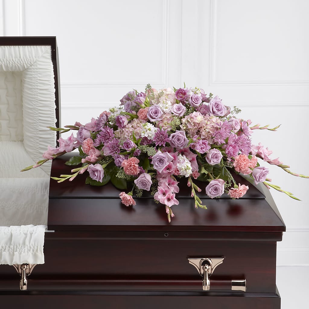 Immorata Casket Spray – The Eclectic Florist, Northwood NH