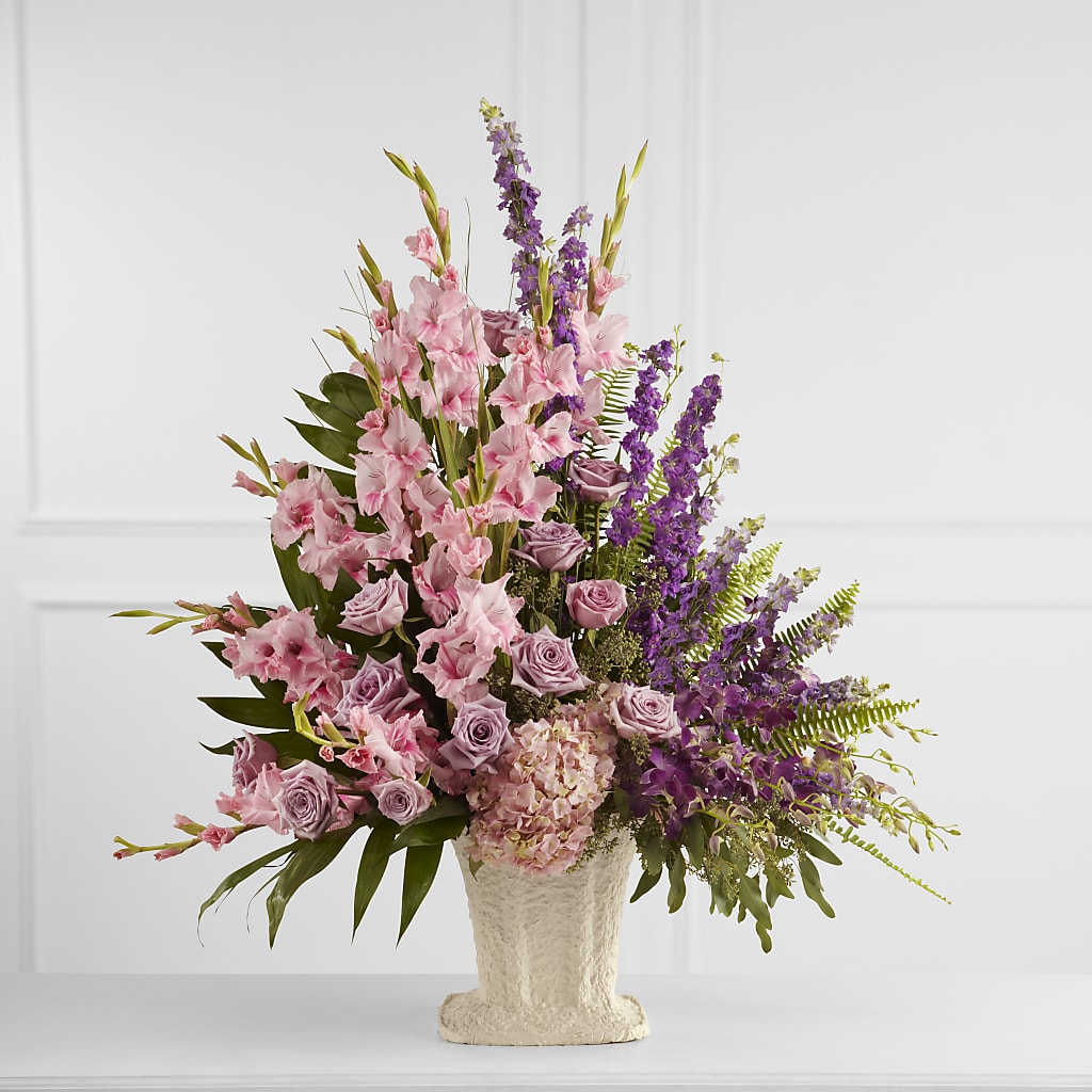 Flowing Garden Arrangement – The Eclectic Florist, Northwood NH