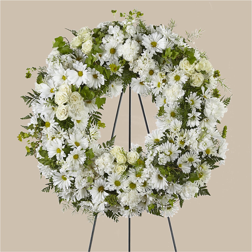 Faithful Wishes Wreath – The Eclectic Florist, Northwood NH