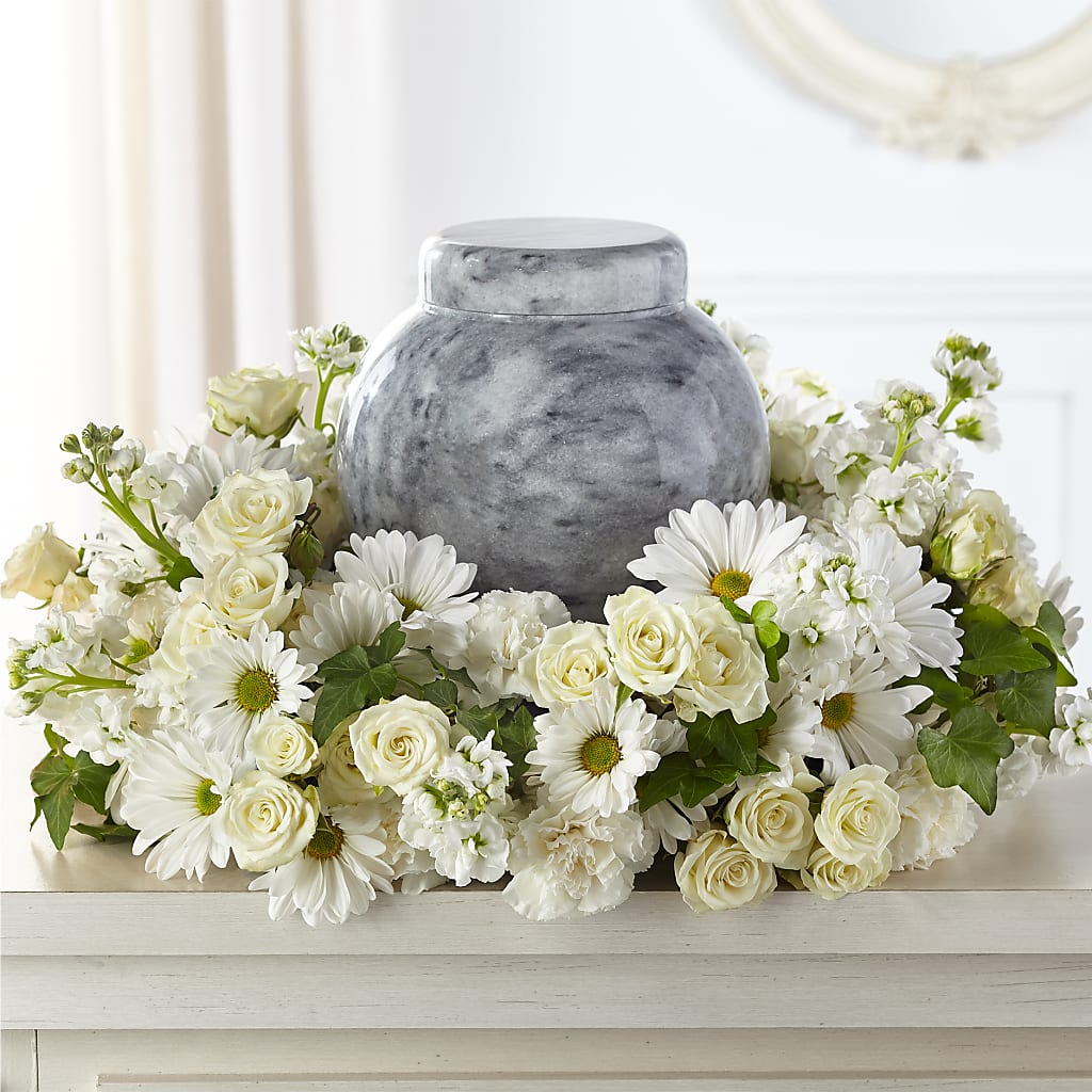 Timeless Tribute Cremation Adornment – The Eclectic Florist, Northwood NH