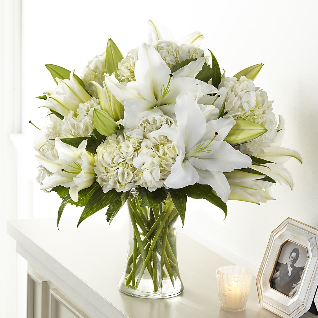 Compassionate Lily Bouquet – The Eclectic Florist, Northwood NH