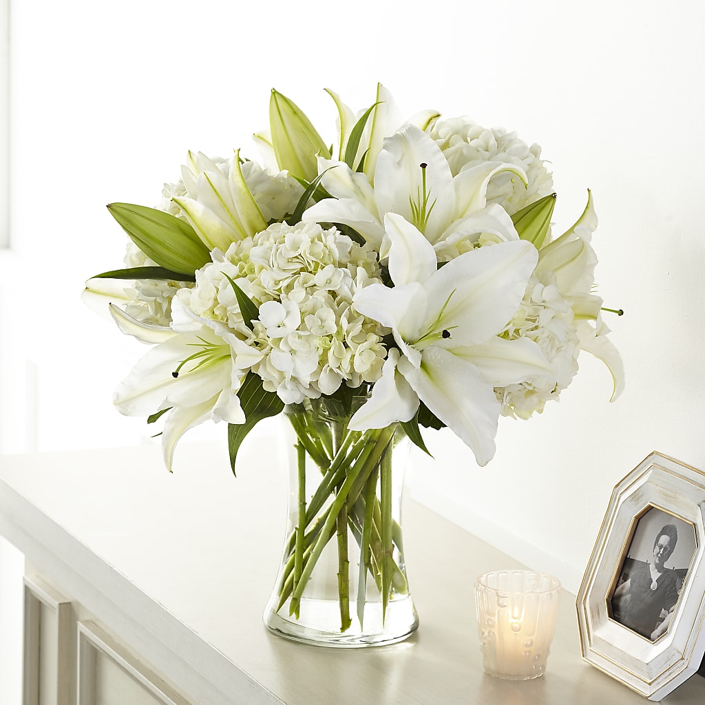 Compassionate Lily Bouquet – The Eclectic Florist, Northwood NH