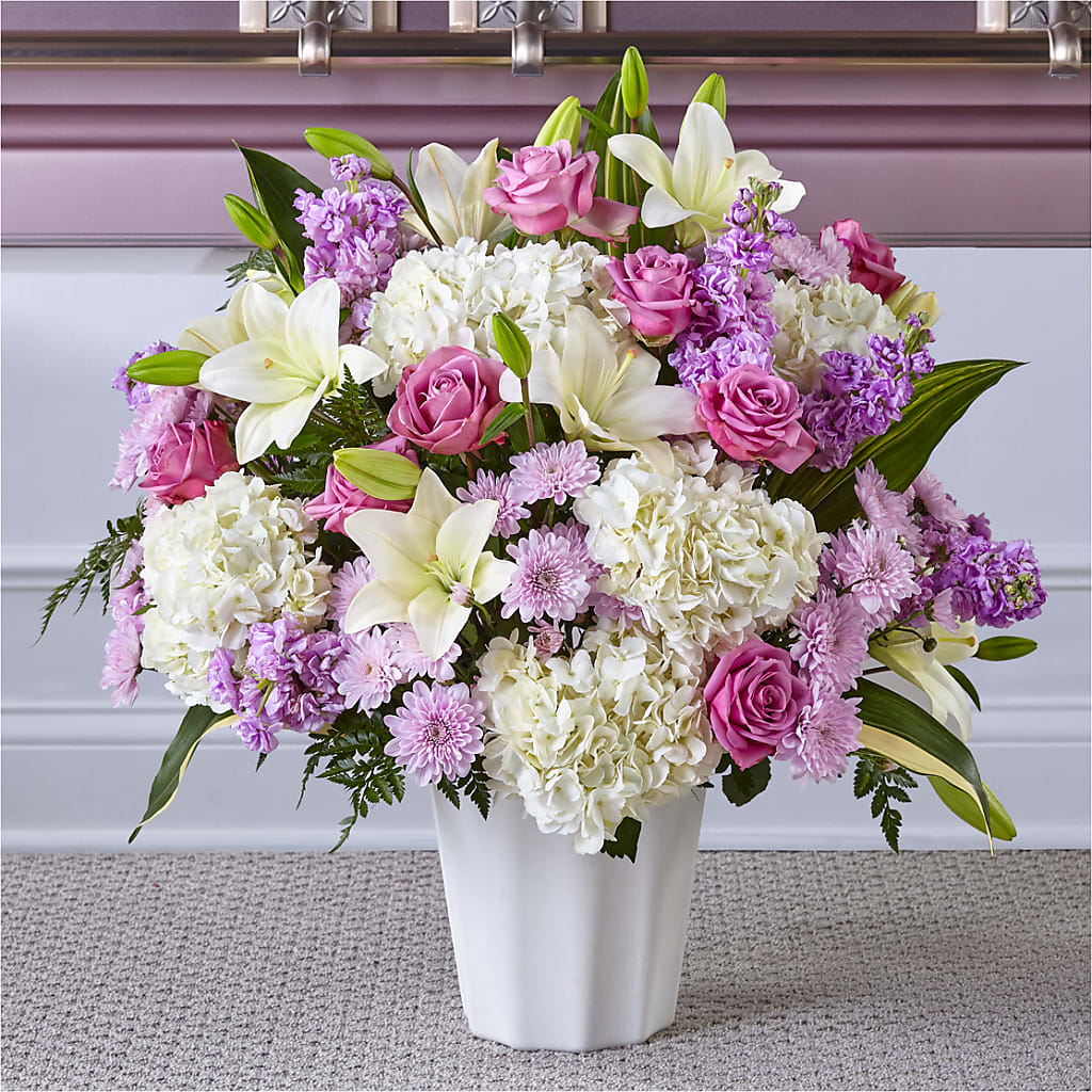 Heaven Sent Floor Basket – The Eclectic Florist, Northwood NH