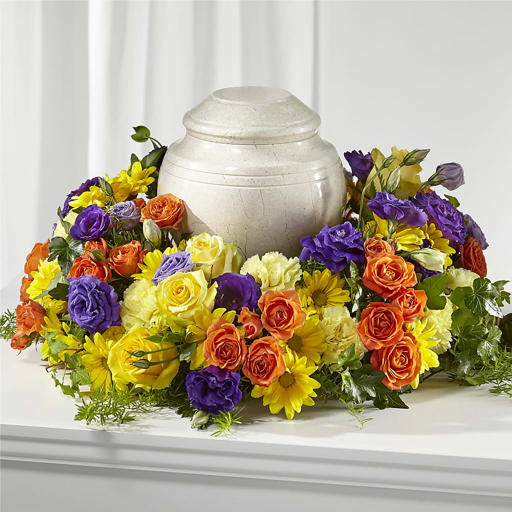 Blossoms of Remembrance Cremation Adornment – The Eclectic Florist, Northwood NH