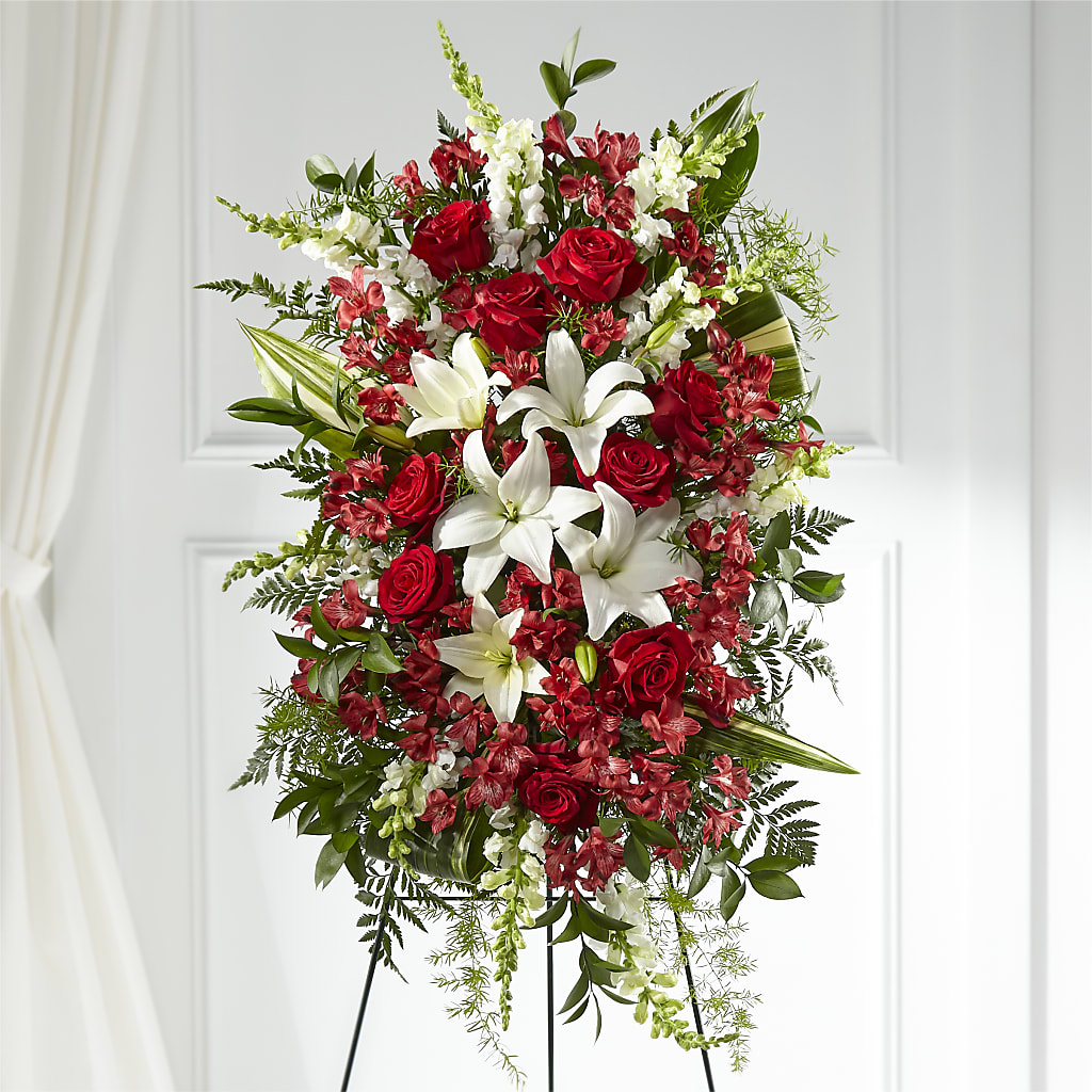 Everlasting Memory Standing Spray – The Eclectic Florist, Northwood NH