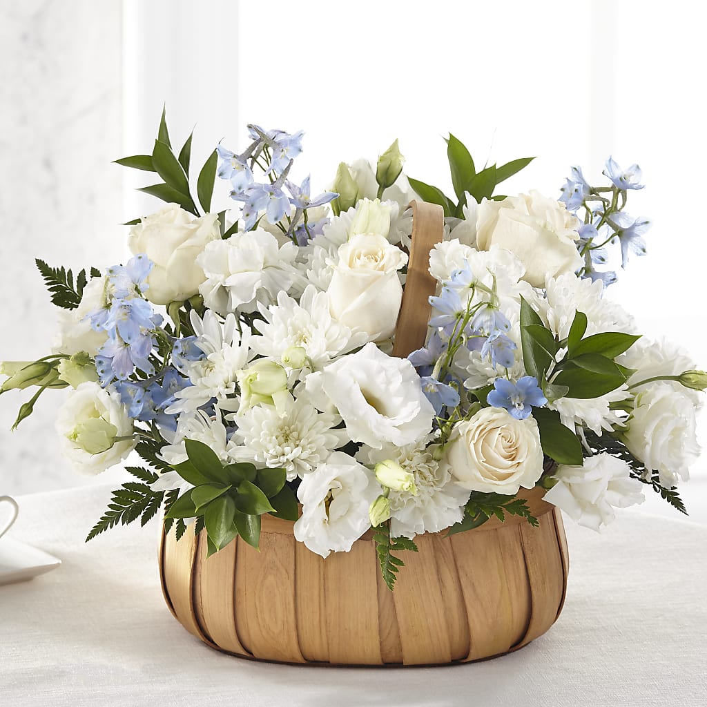 Sincerely Heartfelt Basket – The Eclectic Florist, Northwood NH