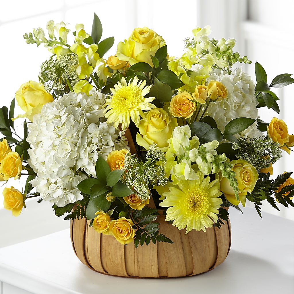 Rustic Remembrance Basket – The Eclectic Florist, Northwood NH