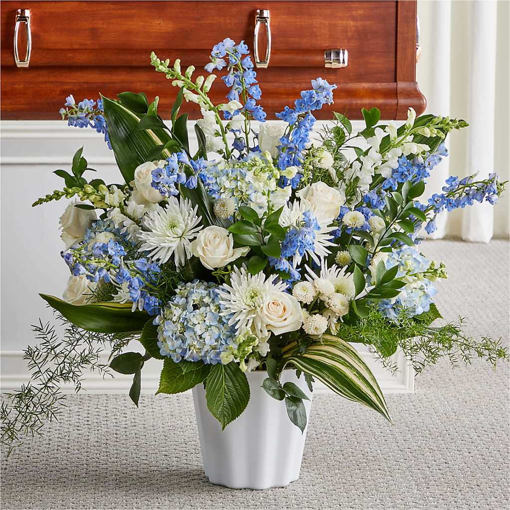 Everlasting Memories Floor Basket – The Eclectic Florist, Northwood NH