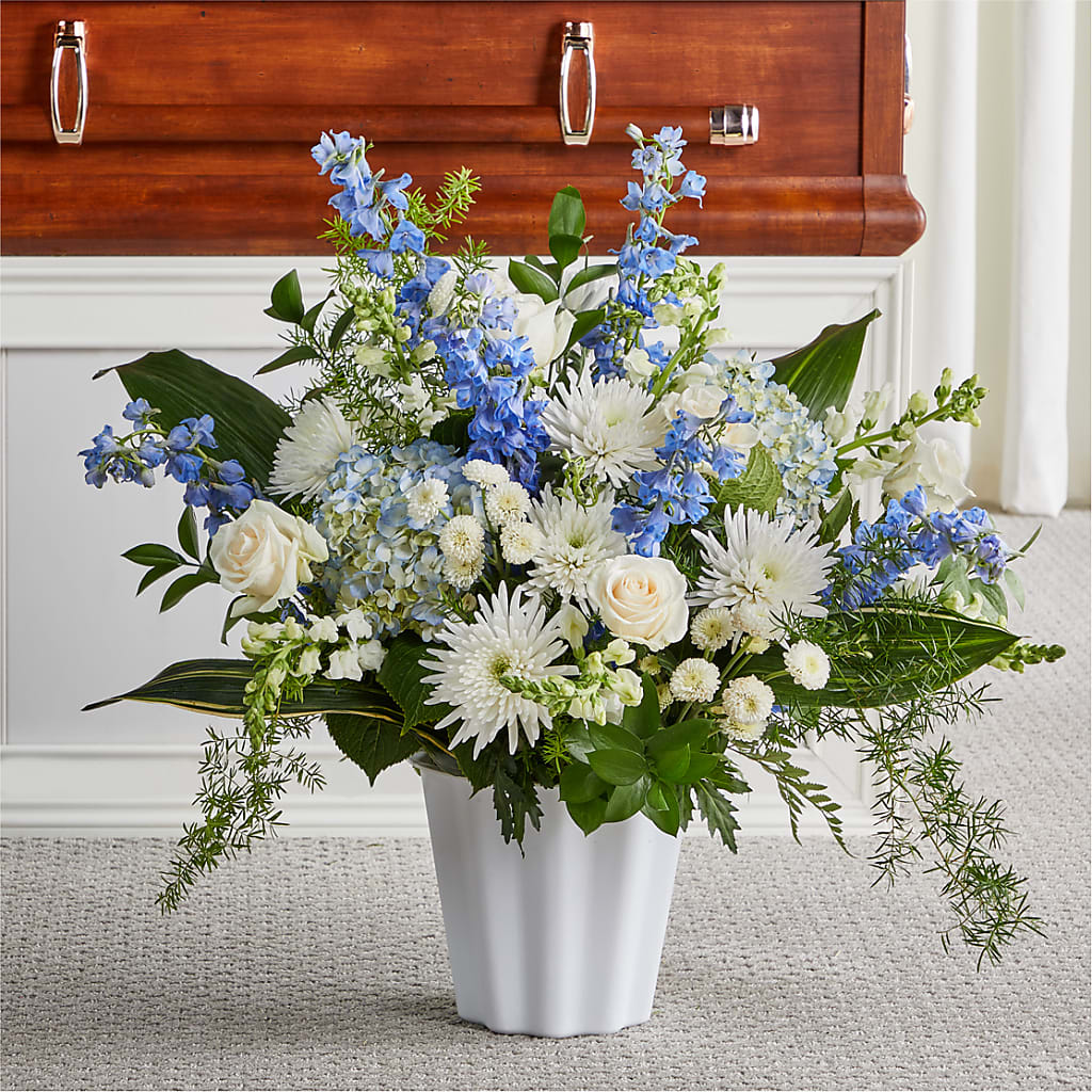 Everlasting Memories Floor Basket – The Eclectic Florist, Northwood NH