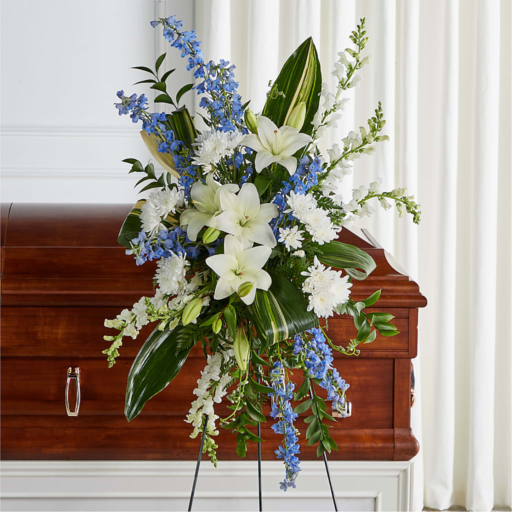 Eternal Impressions Standing Spray – The Eclectic Florist, Northwood NH