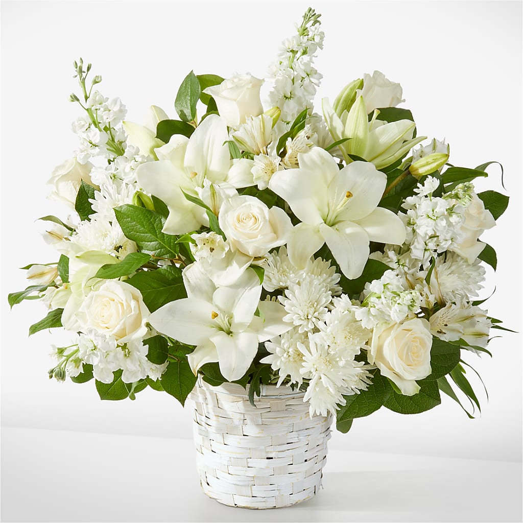 Peaceful Reflections Arrangement – The Eclectic Florist, Northwood NH
