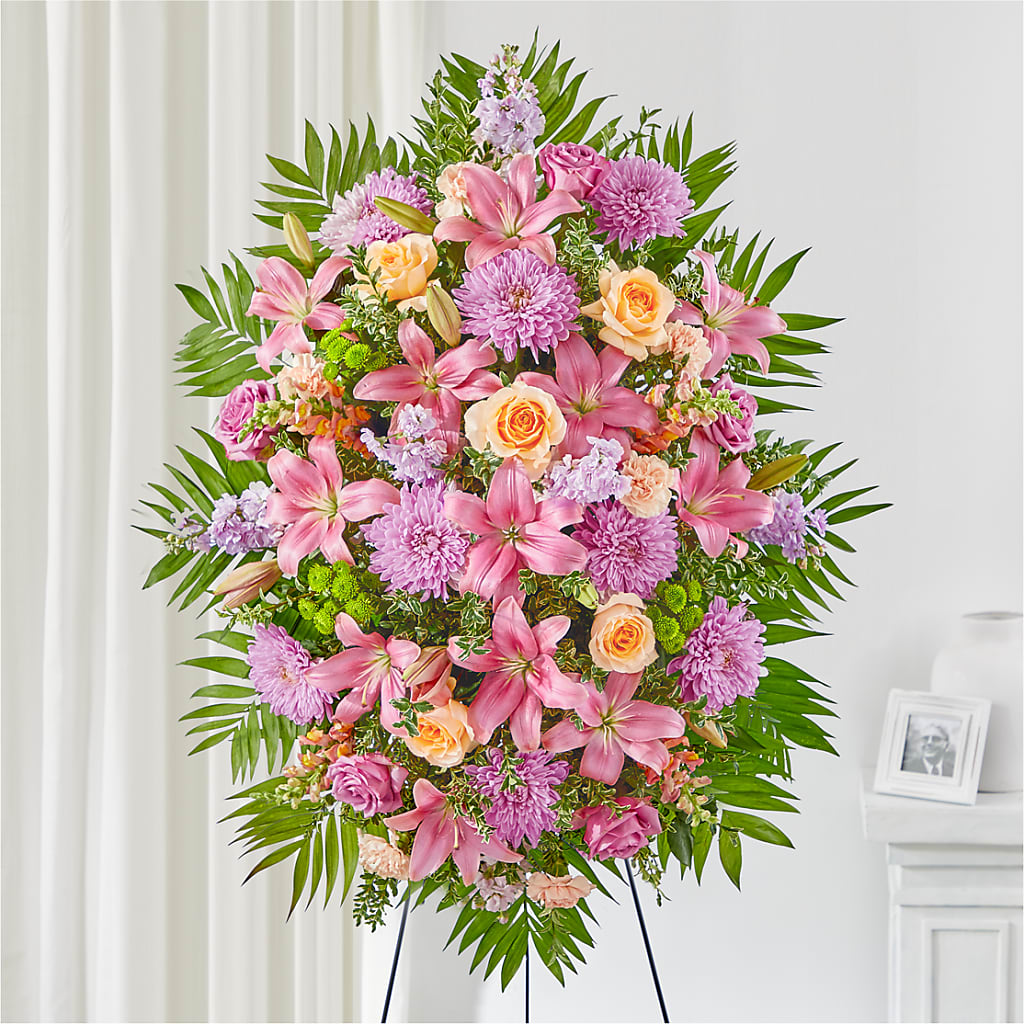 Love & Light Standing Spray – The Eclectic Florist, Northwood NH