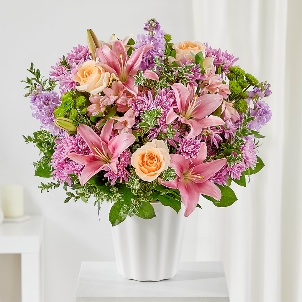 Supportive Embrace Tabletop Basket – The Eclectic Florist, Northwood NH