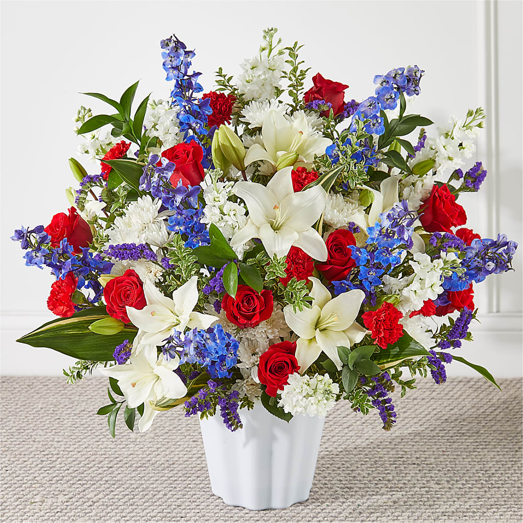 Consoled Floor Basket – The Eclectic Florist, Northwood NH