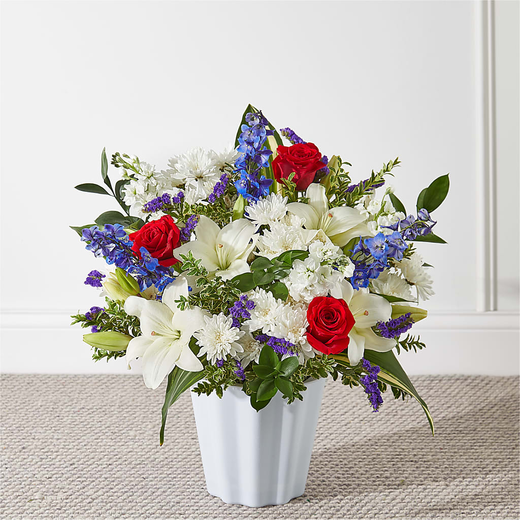 Consoled Floor Basket – The Eclectic Florist, Northwood NH