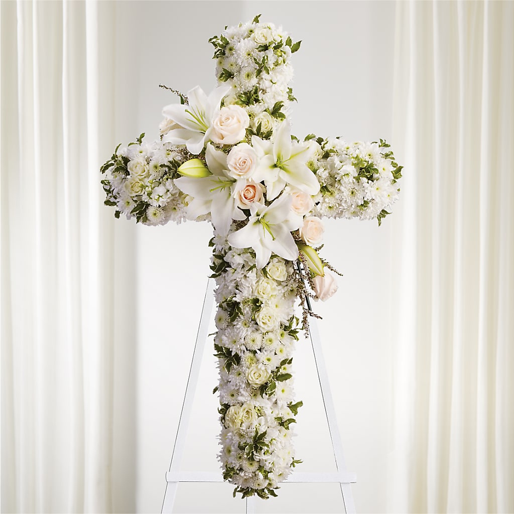 Spiritual Guidance Standing Spray – The Eclectic Florist, Northwood NH