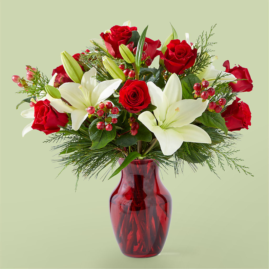 Evergreen Delight Bouquet – The Eclectic Florist, Northwood NH