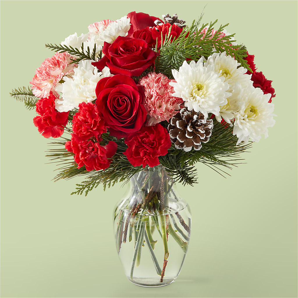 Candy Cane Lane Bouquet – The Eclectic Florist, Northwood NH