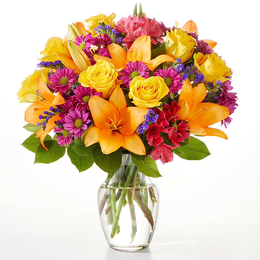 Colorful Visions Bouquet – The Eclectic Florist, Northwood NH