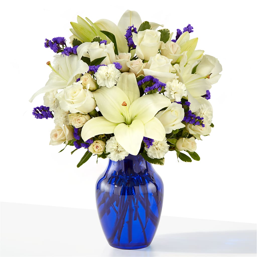 Sapphire Rush Bouquet – The Eclectic Florist, Northwood NH