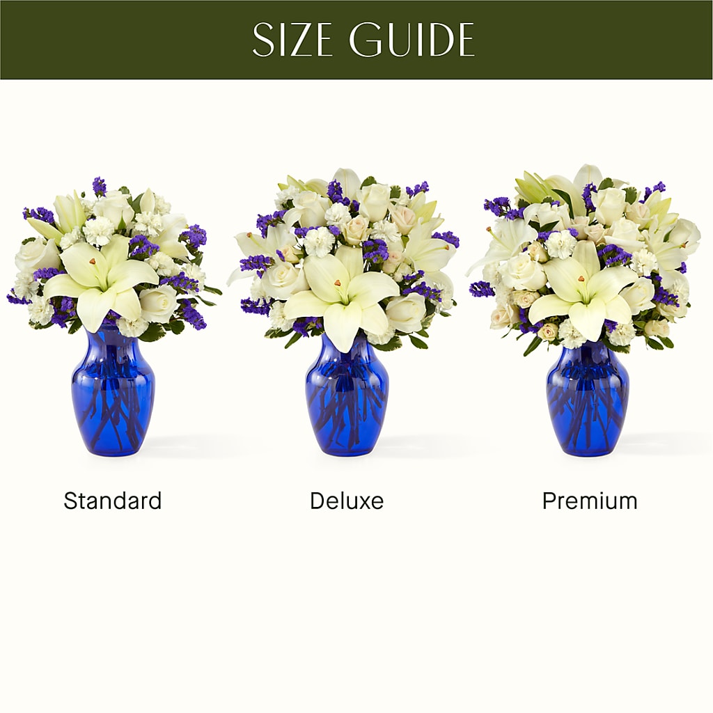 Sapphire Rush Bouquet – The Eclectic Florist, Northwood NH