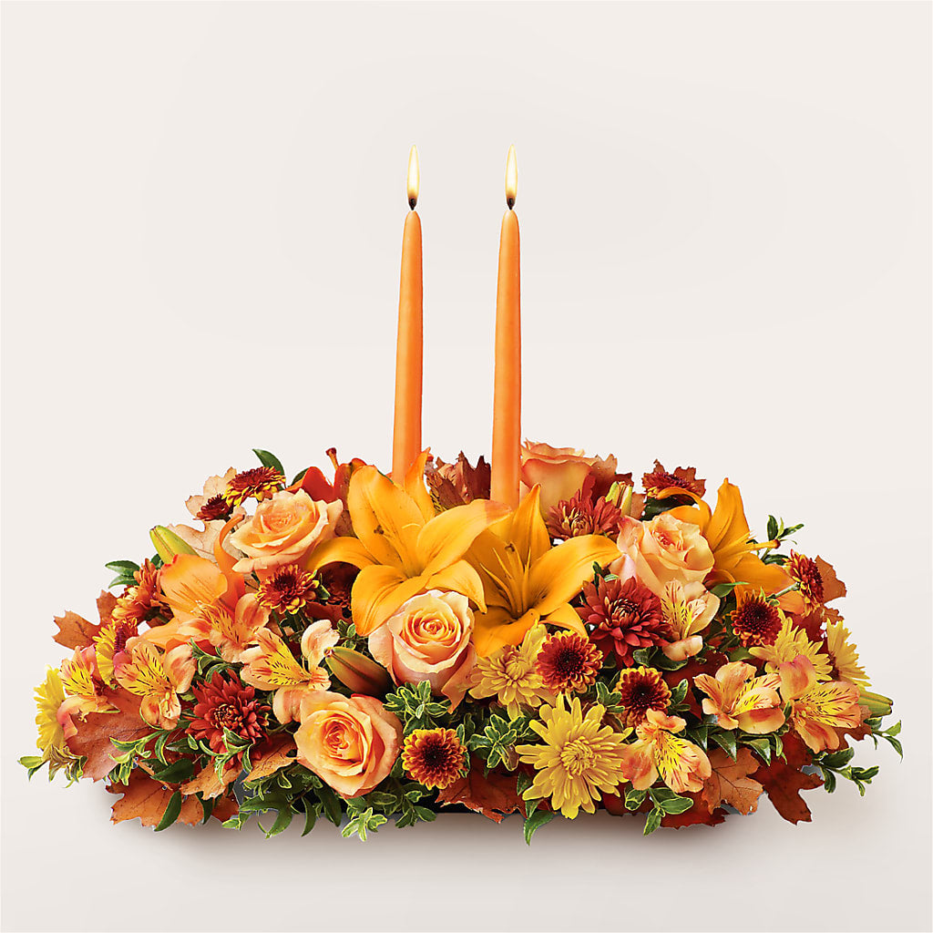 Traditions Centerpiece – The Eclectic Florist, Northwood NH